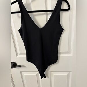 NWT RD Style SECOND SKIN Black Bodysuit